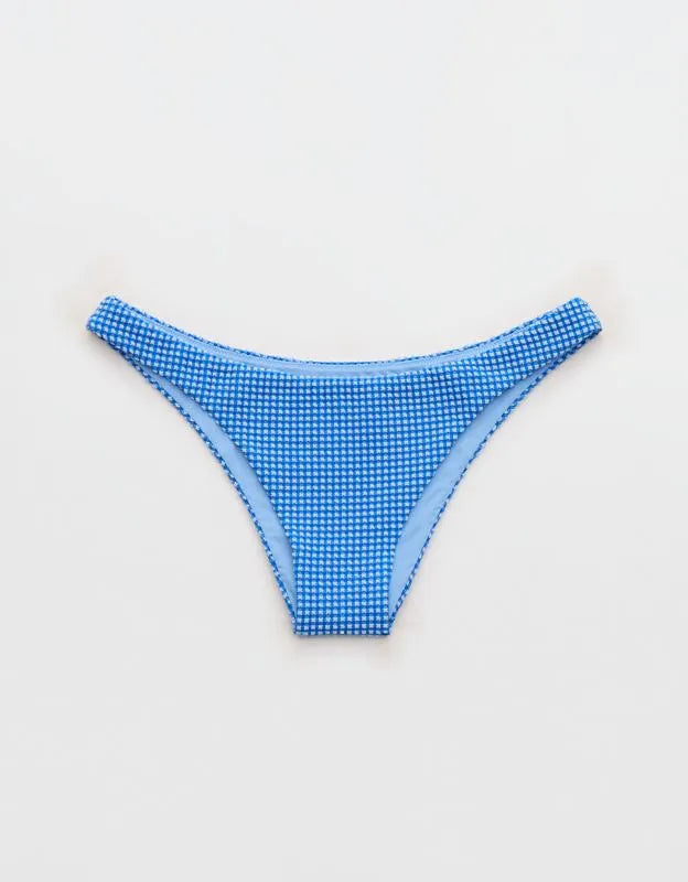 Aerie Gingham Cheeky Bikini Bottom
