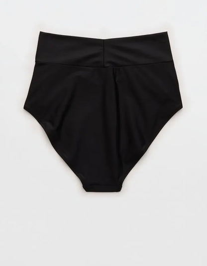 Aerie High Rise Full Coverage Crossover Bikini Bottom