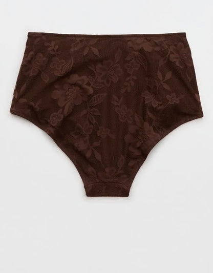 Aerie High Waisted Lace Bikini Bottom