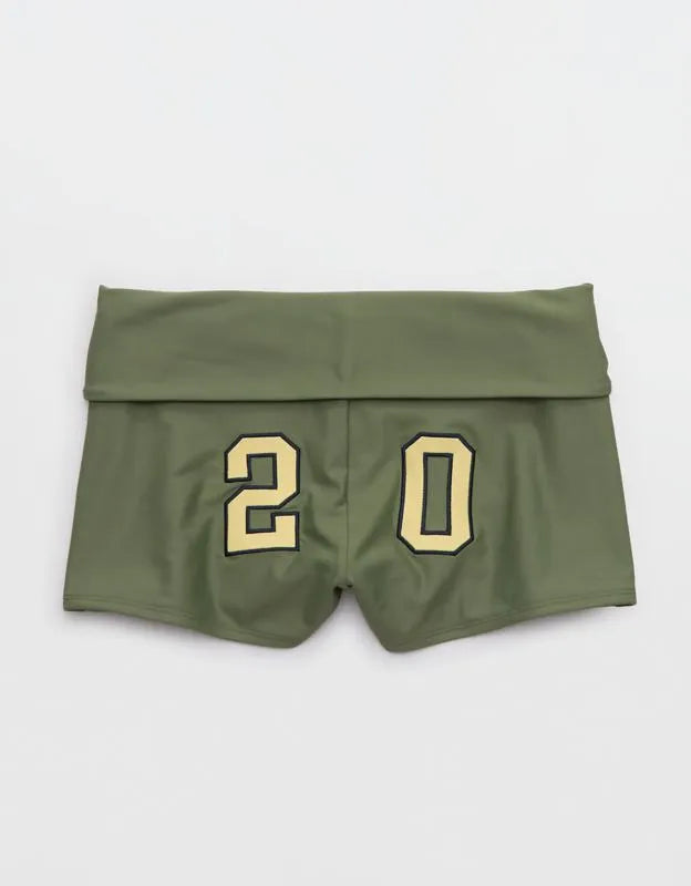 1st Bikini On The Beach™ Foldover Boyshort Bikini Bottom