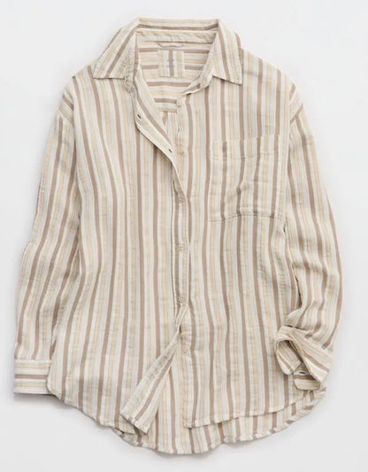 Aerie Day-Off Cover Up Shirt