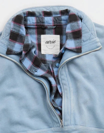 Aerie Anytime Fave Flannel Button Down Shirt