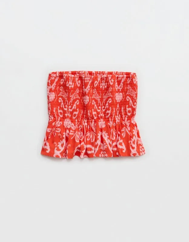 Aerie Party Smocked Tube Top