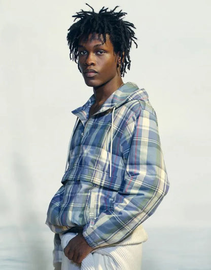 AE Plaid Anorak Jacket