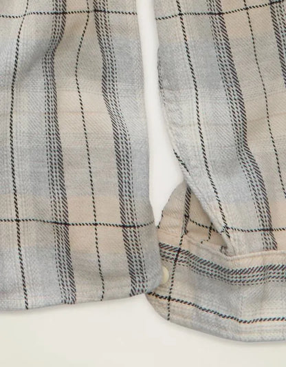 AE Relaxed Fit Textured Flannel Shirt