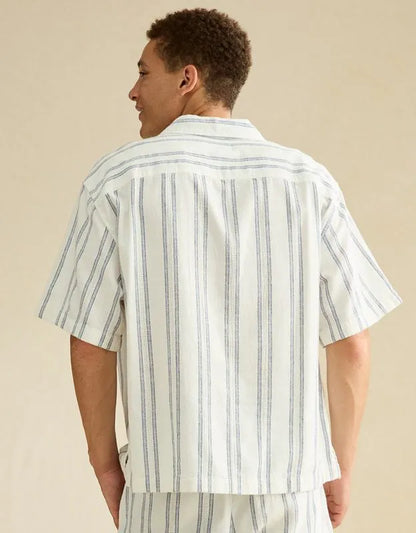 AE Relaxed Fit Short Sleeve Camp Collar Shirt