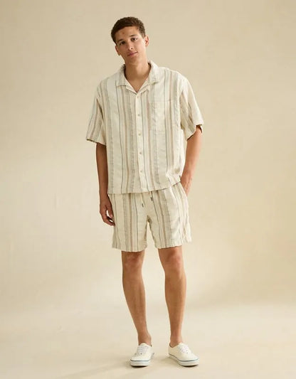 AE Relaxed Fit Short-Sleeve Camp Collar Shirt