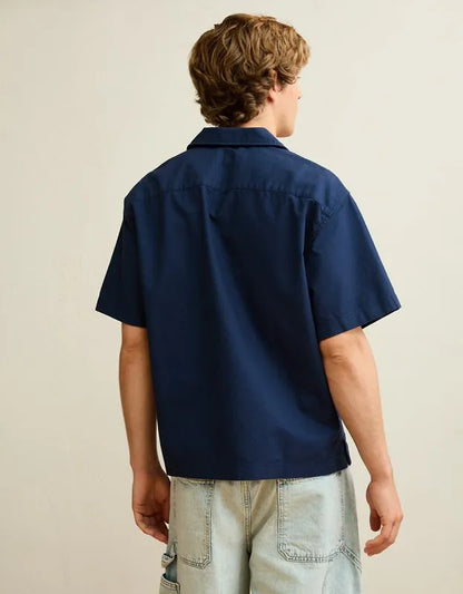 AE Relaxed Coors Light Camp Collar Button-Up Shirt