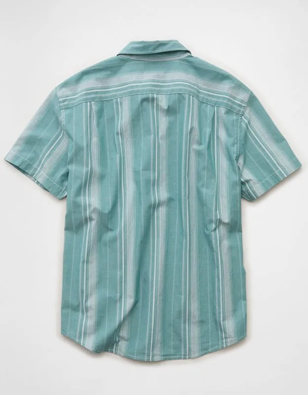 AE Standard Fit Poplin Button-Up Shirt