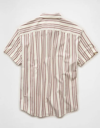 AE Standard Fit Poplin Button-Up Shirt