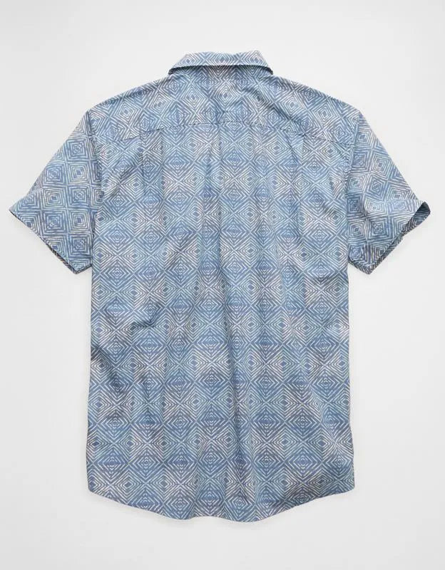 AE Standard Fit Poplin Button-Up Shirt
