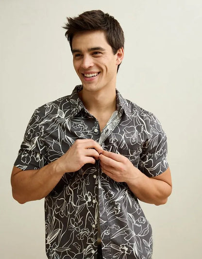 AE Slim Fit Button-Up Shirt