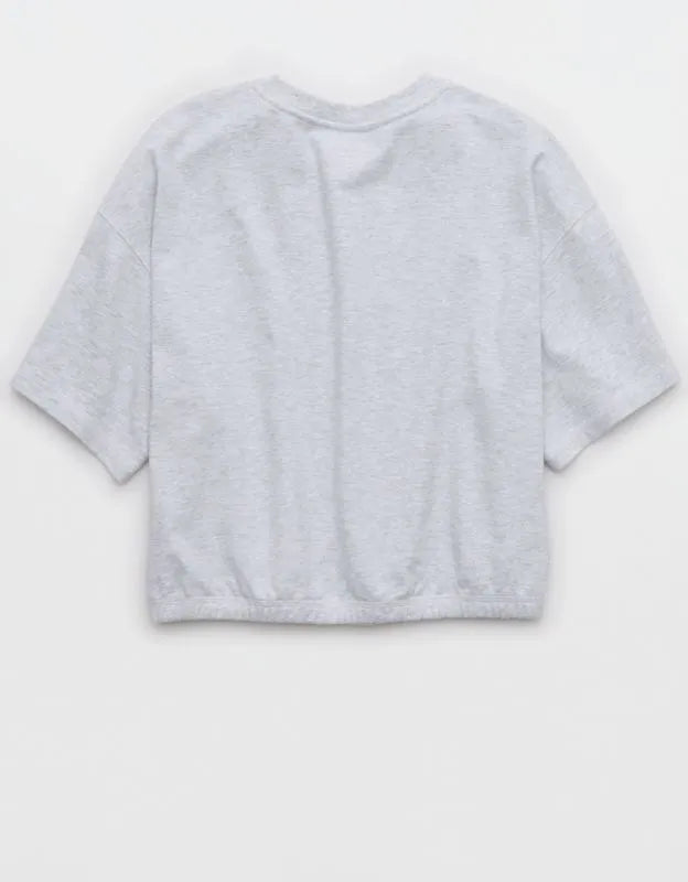 OFFLINE By Aerie Pique Henley Short Sleeve T-Shirt