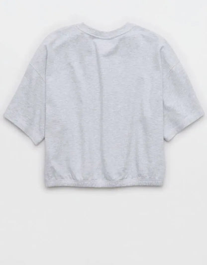 OFFLINE By Aerie Pique Henley Short Sleeve T-Shirt