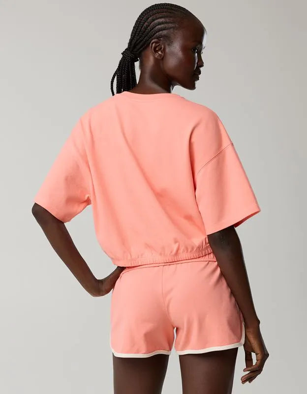 OFFLINE By Aerie Pique Henley Short Sleeve T-Shirt