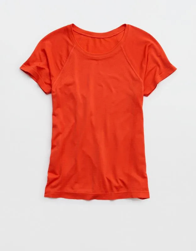 OFFLINE By Aerie Gotta Run Seamless Short Sleeve T-Shirt