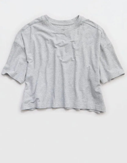 OFFLINE By Aerie Let's Stretch Cropped T-Shirt