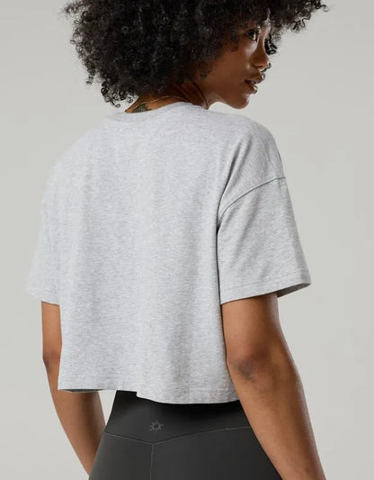 OFFLINE By Aerie Let's Stretch Cropped T-Shirt