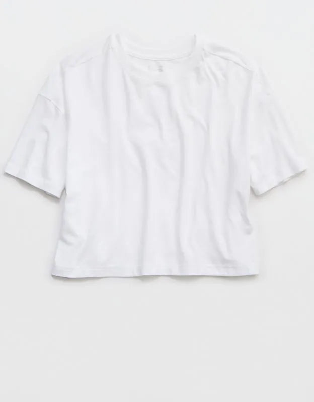 OFFLINE By Aerie Let's Stretch Cropped T-Shirt