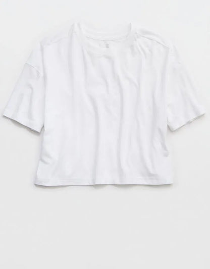 OFFLINE By Aerie Let's Stretch Cropped T-Shirt