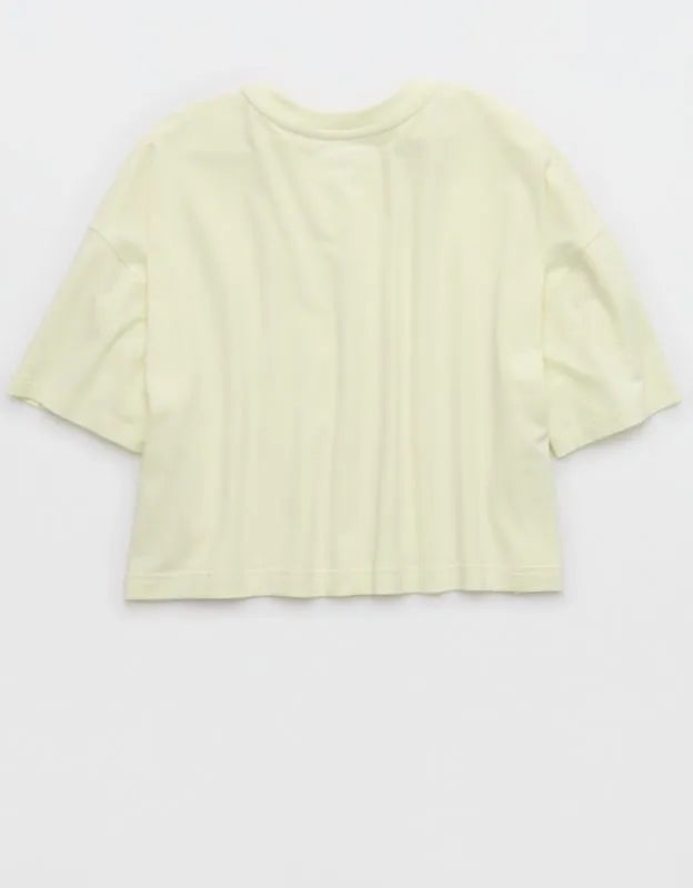 OFFLINE By Aerie Let's Stretch Cropped T-Shirt