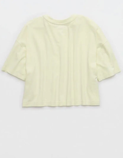 OFFLINE By Aerie Let's Stretch Cropped T-Shirt