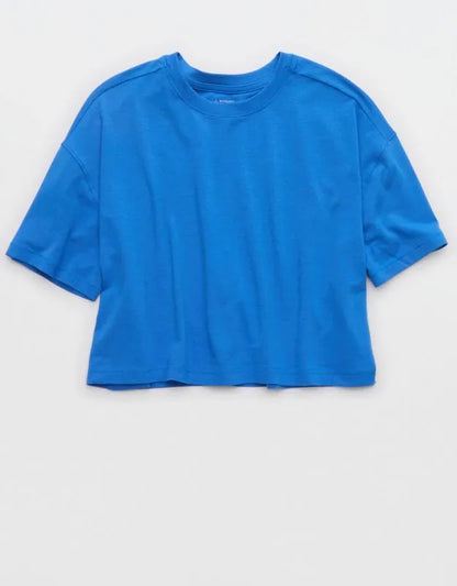 OFFLINE By Aerie Let's Stretch Cropped T-Shirt