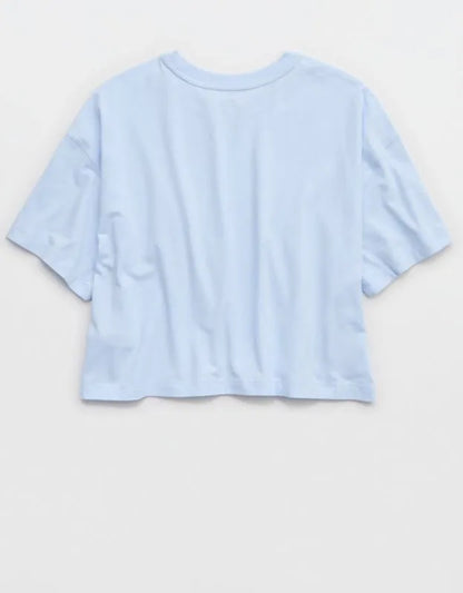 OFFLINE By Aerie Let's Stretch Cropped T-Shirt