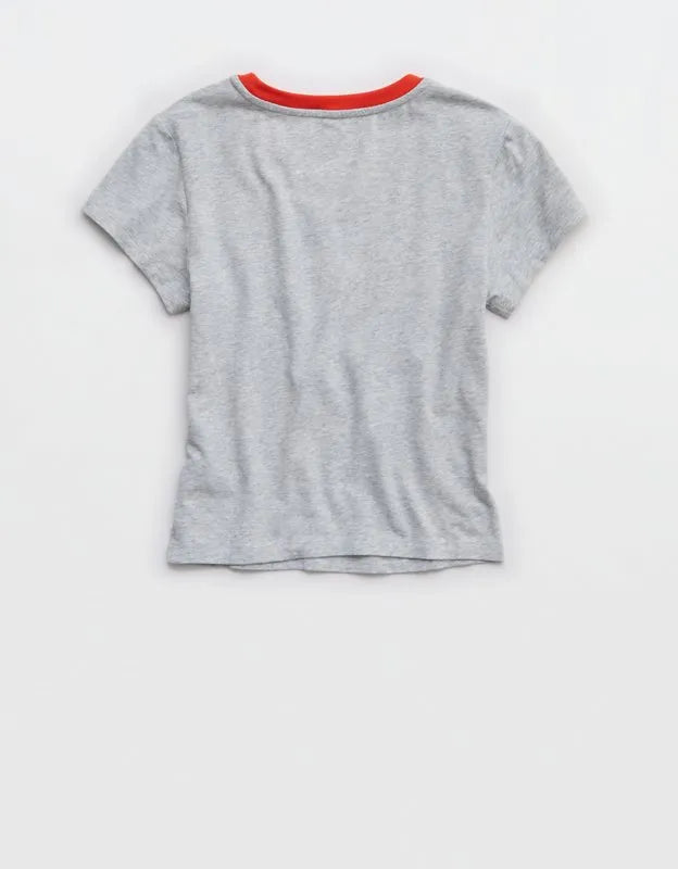 OFFLINE By Aerie Let's Stretch Ringer T-Shirt