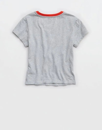 OFFLINE By Aerie Let's Stretch Ringer T-Shirt