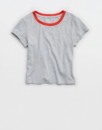 OFFLINE By Aerie Let's Stretch Ringer T-Shirt
