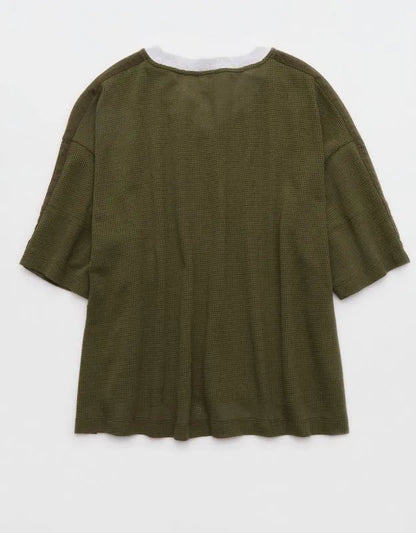 OFFLINE By Aerie Mesh Jersey Short Sleeve T-Shirt