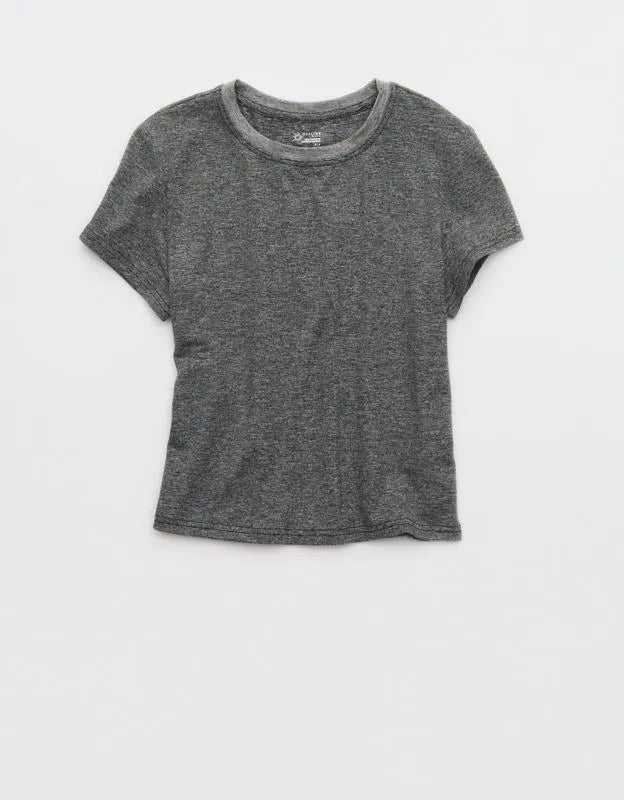 OFFLINE By Aerie Weekend Away Short Sleeve Ringer T-Shirt