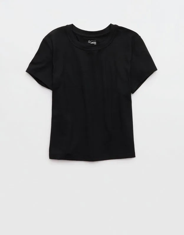 OFFLINE By Aerie Weekend Away Short Sleeve Ringer T-Shirt
