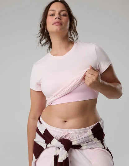 OFFLINE By Aerie Weekend Away Short Sleeve Ringer T-Shirt
