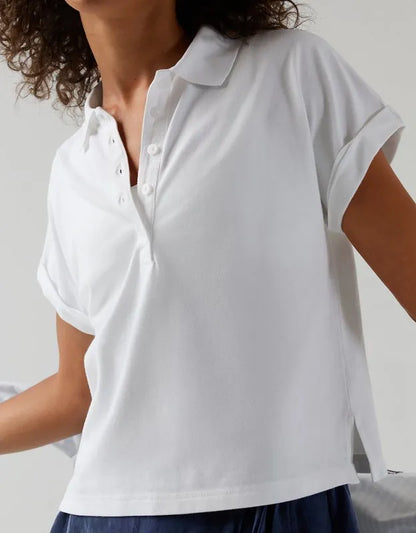 OFFLINE By Aerie Pique Rugby Polo T-Shirt