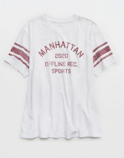 OFFLINE By Aerie Let's Stretch Seamed Boyfriend T-Shirt