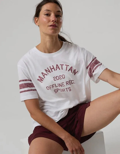 OFFLINE By Aerie Let's Stretch Seamed Boyfriend T-Shirt