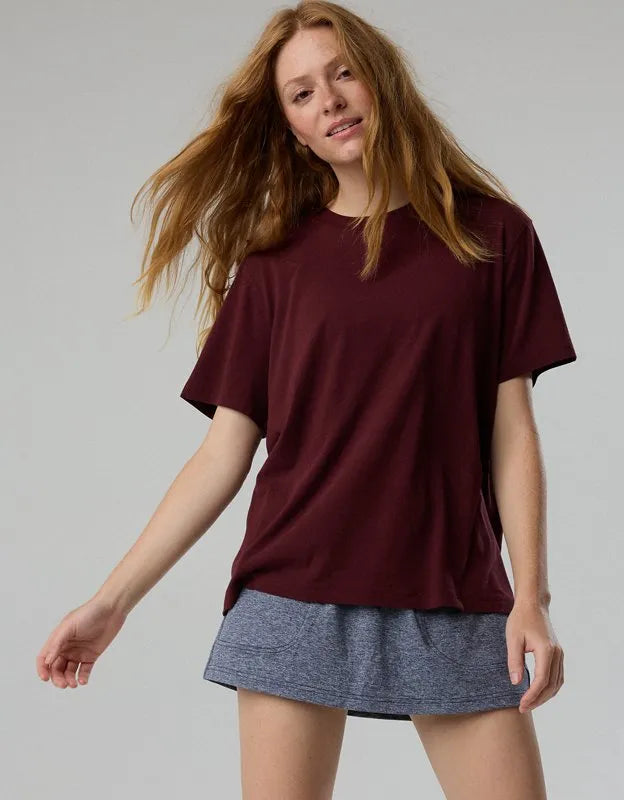 OFFLINE By Aerie Let's Stretch Seamed Boyfriend T-Shirt