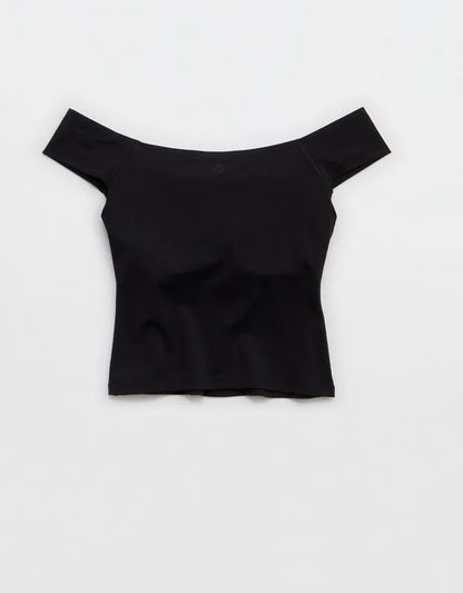 OFFLINE By Aerie Real Me XTRA Off The Shoulder T-Shirt