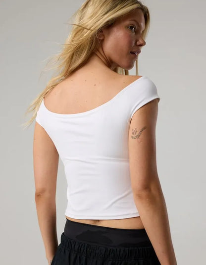OFFLINE By Aerie Real Me XTRA Off The Shoulder T-Shirt