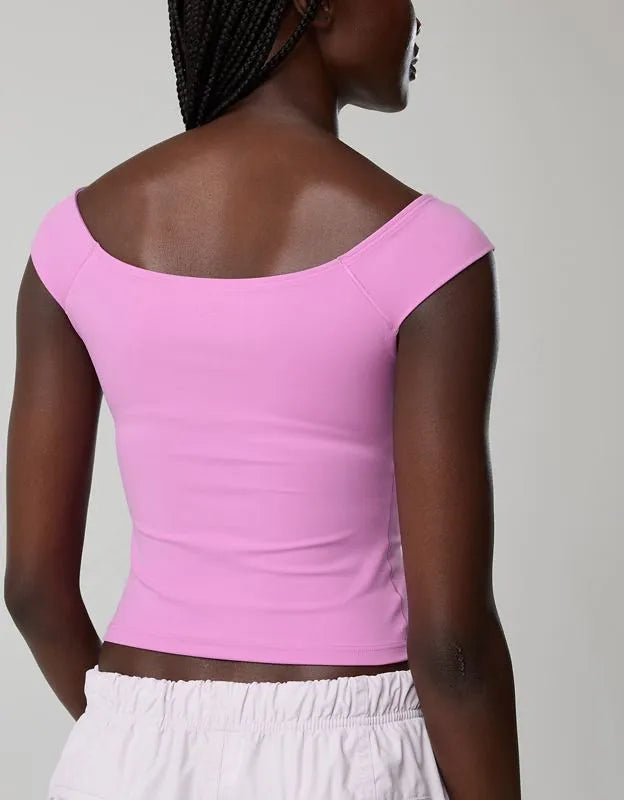 OFFLINE By Aerie Real Me XTRA Off The Shoulder T-Shirt