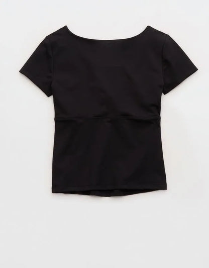 OFFLINE By Aerie The Hugger Sweetheart Short Sleeve T-Shirt