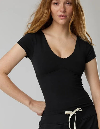 OFFLINE By Aerie The Hugger Sweetheart Short Sleeve T-Shirt