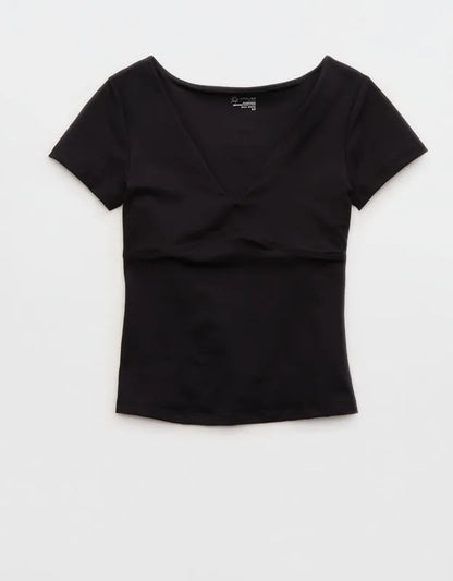 OFFLINE By Aerie The Hugger Sweetheart Short Sleeve T-Shirt