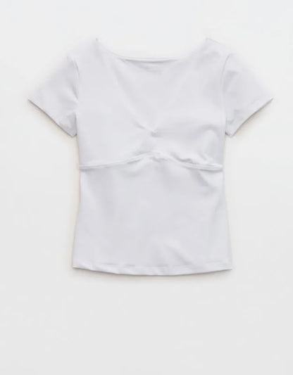 OFFLINE By Aerie The Hugger Sweetheart Short Sleeve T-Shirt
