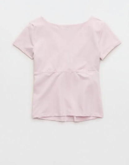 OFFLINE By Aerie The Hugger Sweetheart Short Sleeve T-Shirt