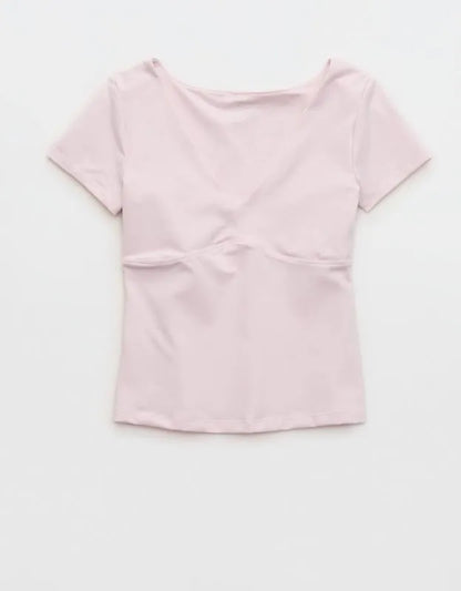 OFFLINE By Aerie The Hugger Sweetheart Short Sleeve T-Shirt