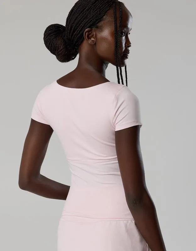 OFFLINE By Aerie The Hugger Sweetheart Short Sleeve T-Shirt