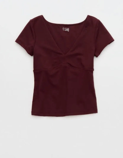 OFFLINE By Aerie The Hugger Sweetheart Short Sleeve T-Shirt